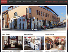 Tablet Screenshot of centar-coning.com